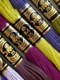 DMC floss skeins